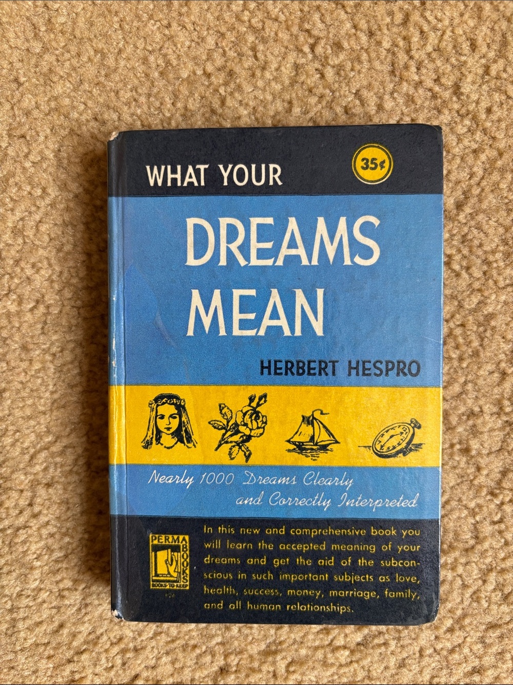 Vintage What Your Dreams Mean 1949